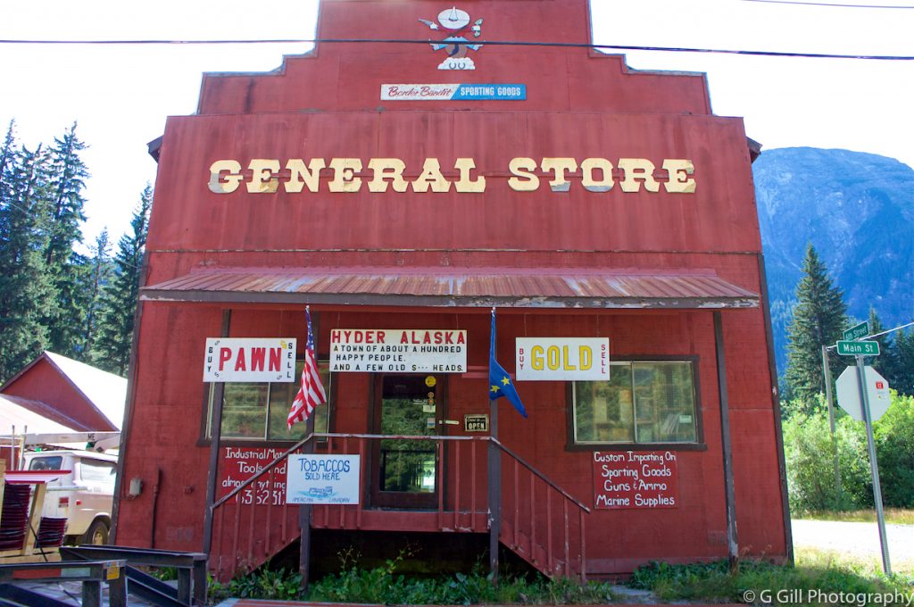 general store in Hyder Alaska
