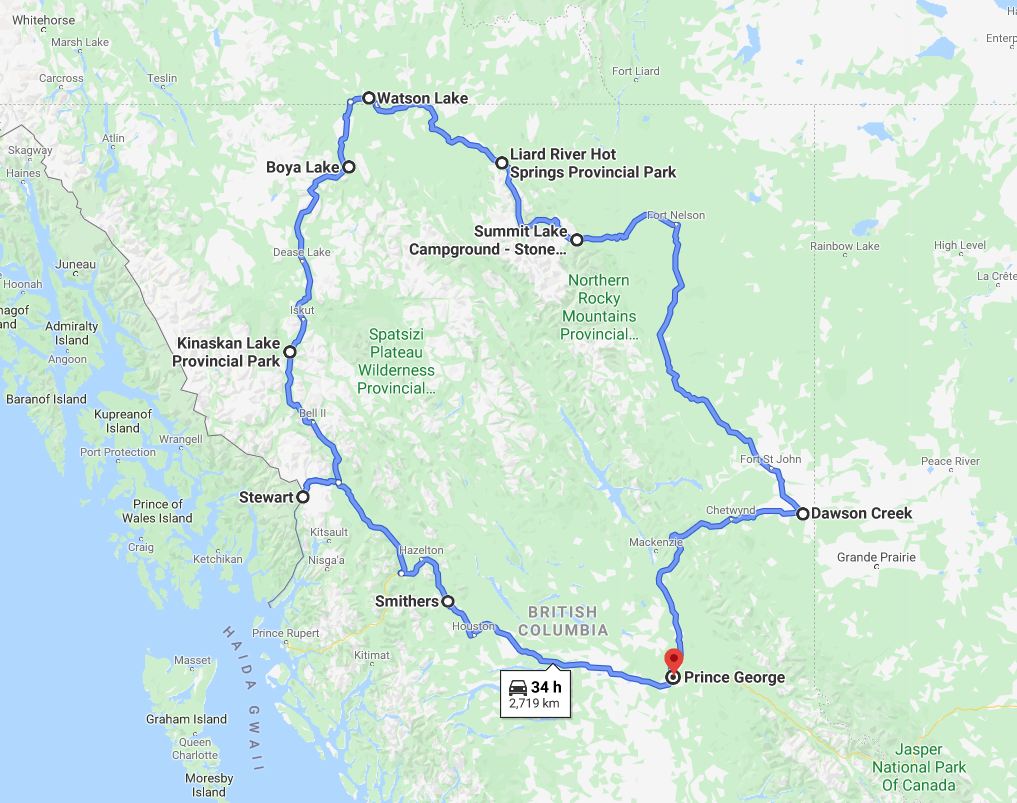 Great Northern Circle Route Trip Plan